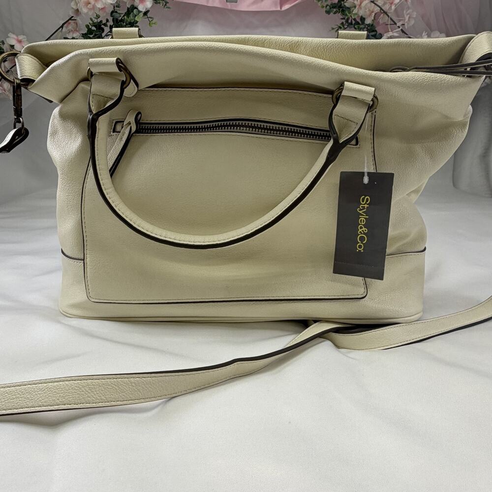 Style‎ & Co Hudsonn Alabaster Tote, Bag Women’s NWT